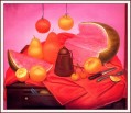 Stillleben mit Wassermelone Fernando Botero